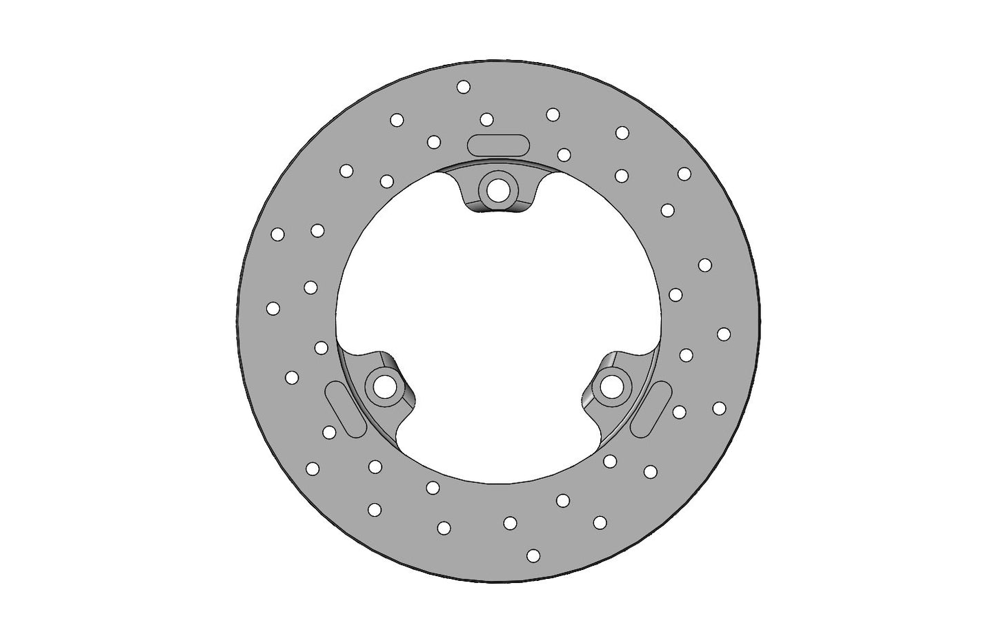 REAR BRAKE DISC 180X17 (LeMan/Invader)