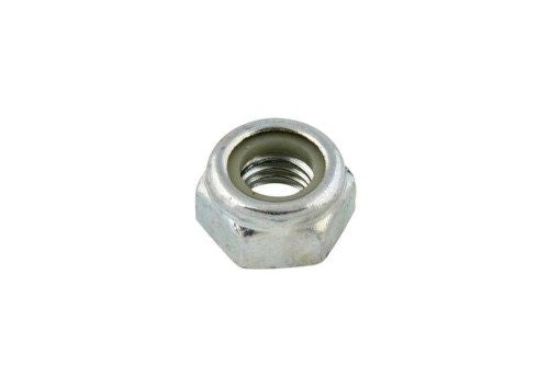 NUT M10 HIGH SELF-LOCKING - WHITE GALVANIZED