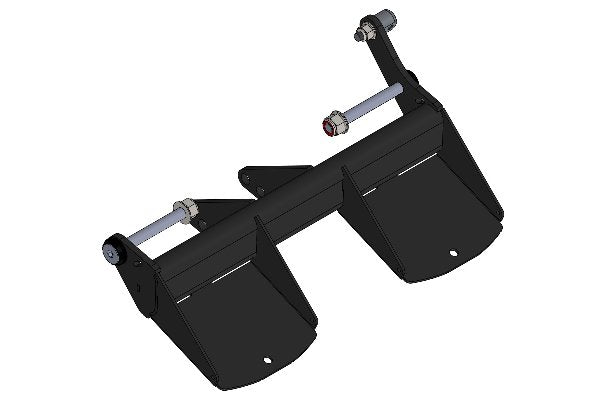PAROLIN ADJUSTABLE FOOTREST KIT (WITHOUT PEDALS)