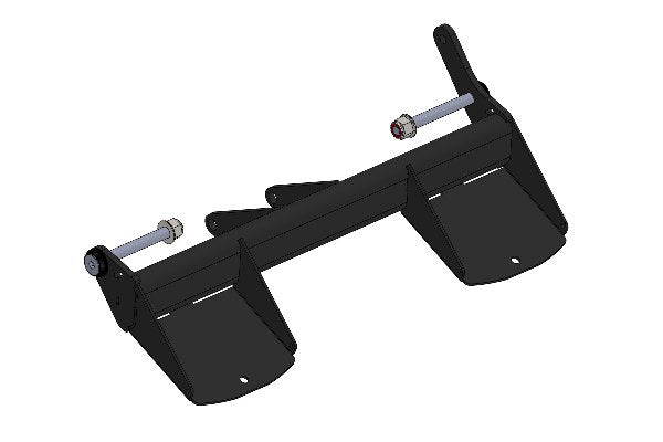 PAROLIN ADJUSTABLE FOOTREST KIT (WITHOUT PEDALS)
