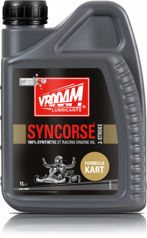 VROOAM SYNCORSE 100% SYNTHETIC 2T OIL - 1 LTR