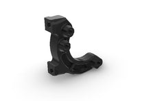 BRAKE CALIPER SUPPORT AP08 FORGED ALUMINUM BLACK ANODIZED (SENIOR 25)