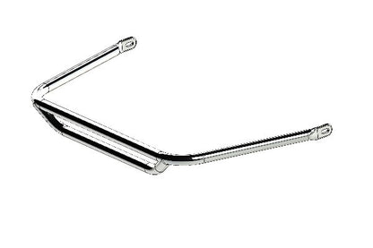 EUROSTAR AGILE/DYNAMICA FRONT BUMPER - CHROMED -HIGH
