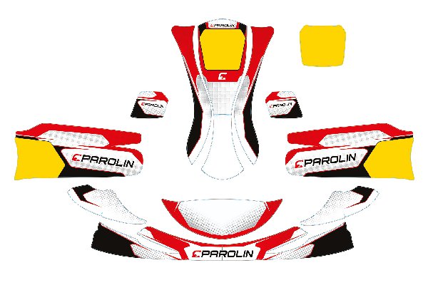 PAROLIN MOTORSPORT STICKER KIT SNR EUROSTAR DYNAMICA BODYWORKS 2022