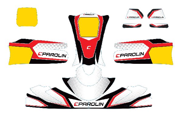 PAROLIN MOTORSPORT FACTORY STICKER KIT 2025