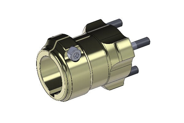 FRONT HUB FOR 25MM STUB AXLES