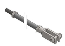 COMPLETE BRAKE ROD ALUMINIUM PEDALS