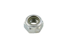 NUT M14 LOW SELF-LOCKING - WHITE GALVANIZED (STUB AXLE NUT)