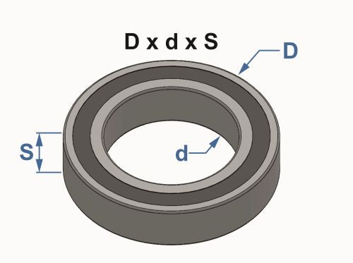BEARING STUB AXLE BOLT