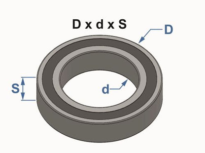 BEARING STUB AXLE BOLT