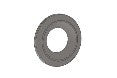 ROUNDED WASHER FOR STUB AXLE - BURNISHED